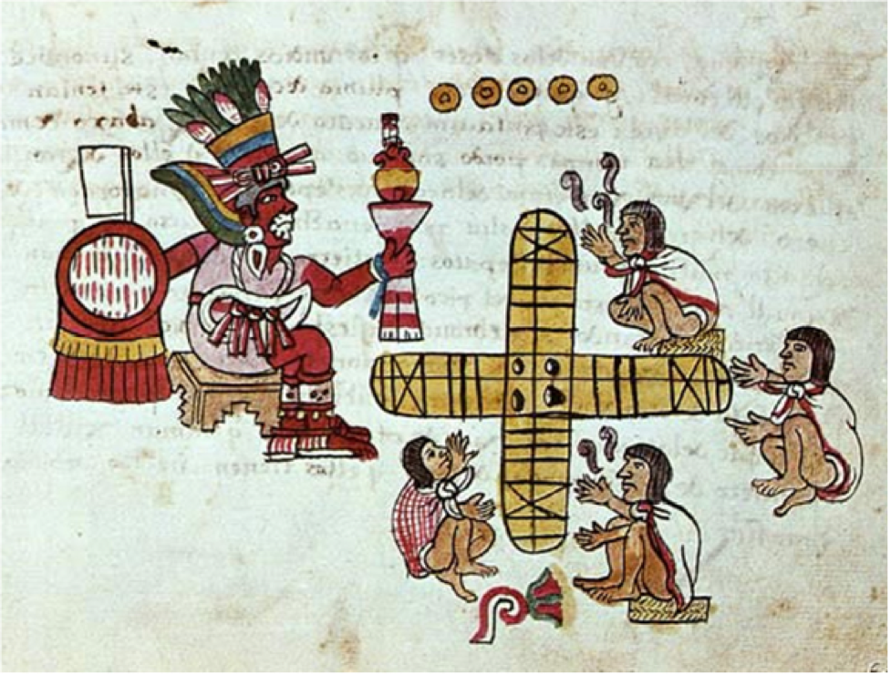 Codex-magliabechiano-aztec-patolli