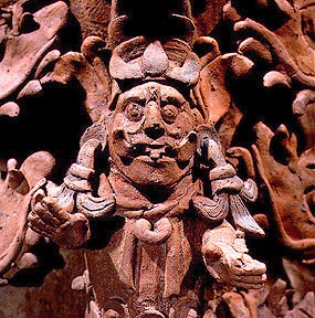 clay statue maya-archaeology